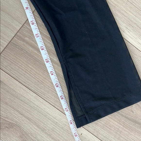 Black Ruffled Women's Blouse - Picture 10 of 13